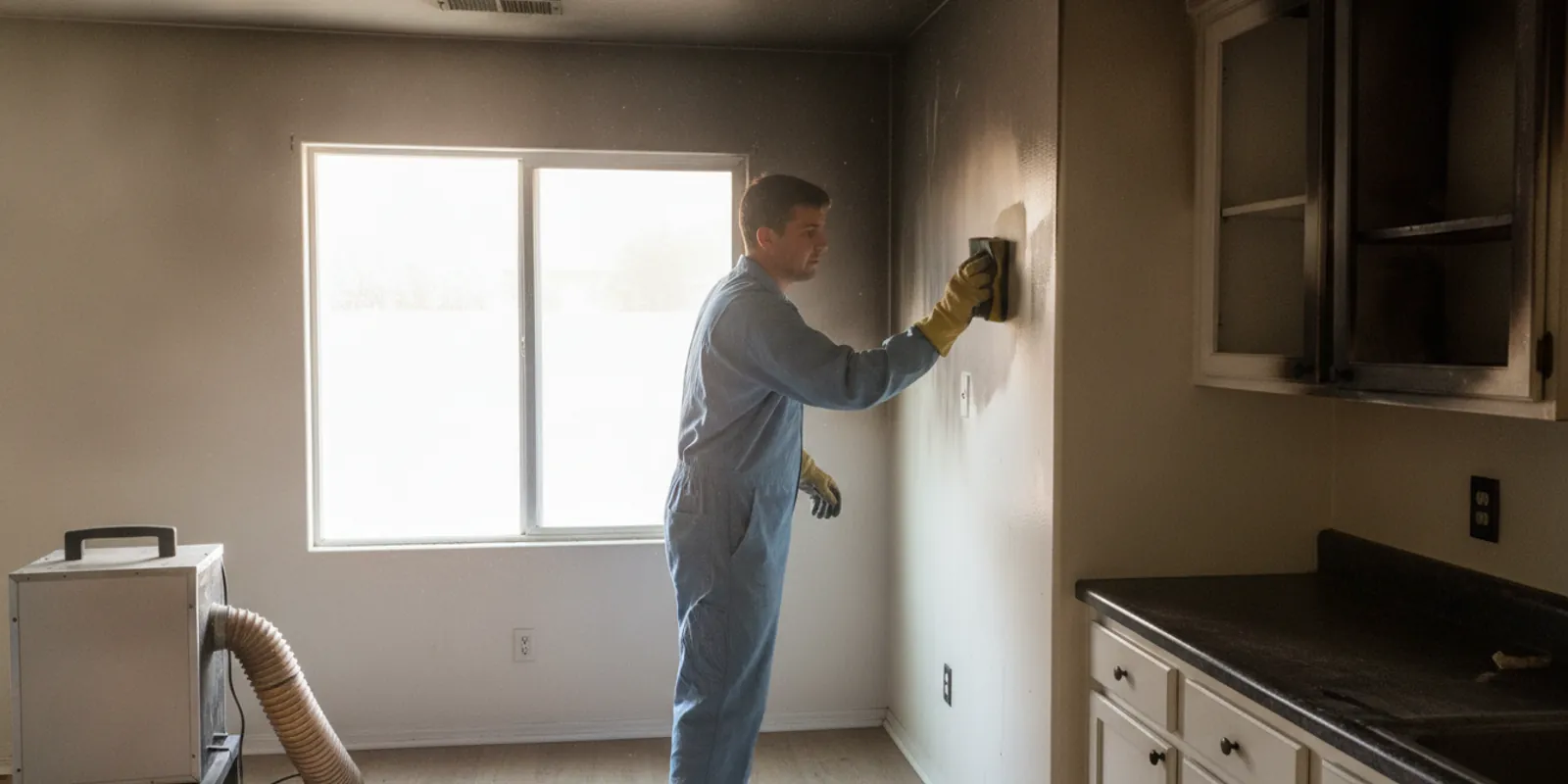Fire & Smoke Damage Restoration in Saugus